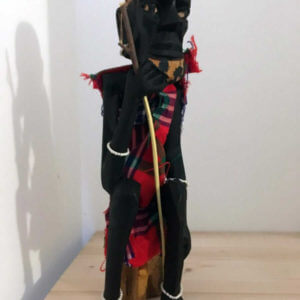 Statua Masai dal Kenya