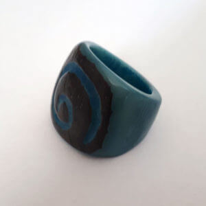 tagua-caracol-blue