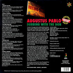 Augustus Pablo - Dubbing with the Don LP