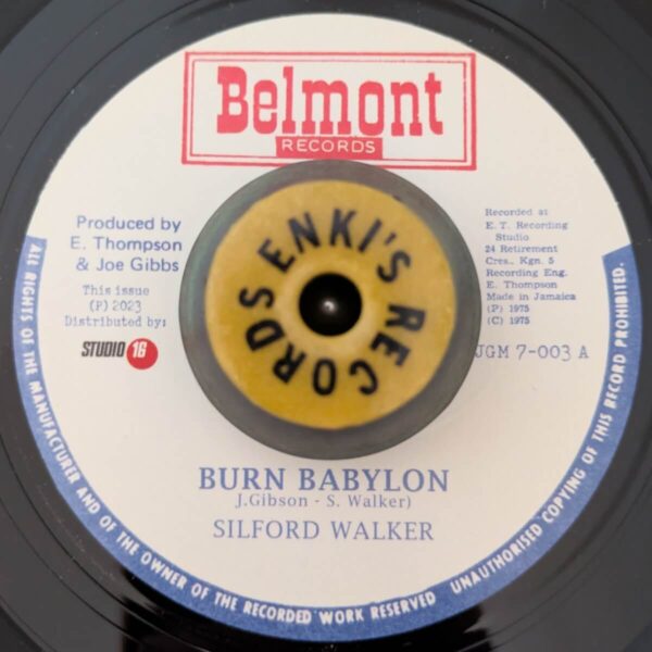 Sylford Walker - Burn Babylon A