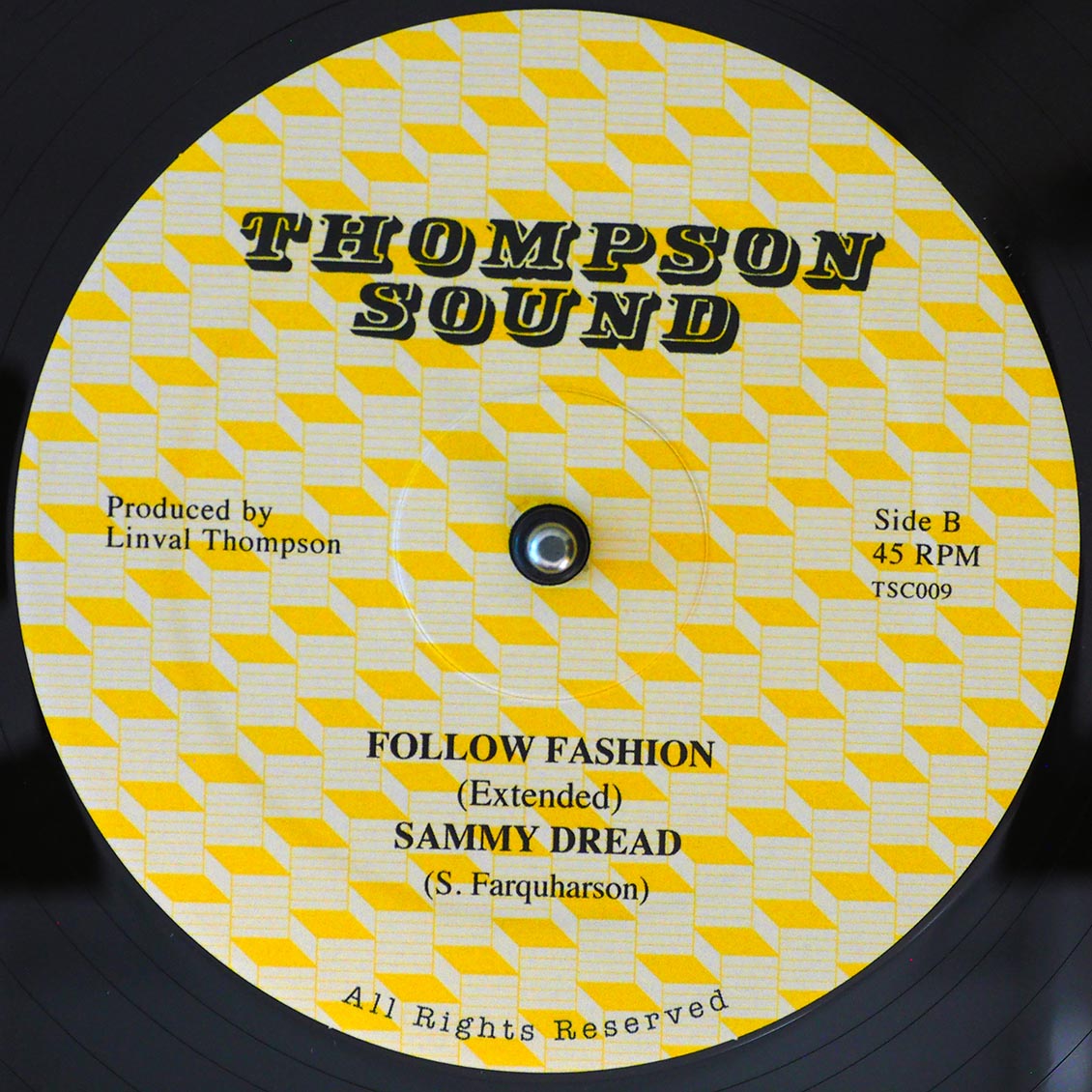 Earl Sixteen / Sammy Dread - Trials & Crosses / Follow Fashion, 12" Vinyl, Thompson Sound