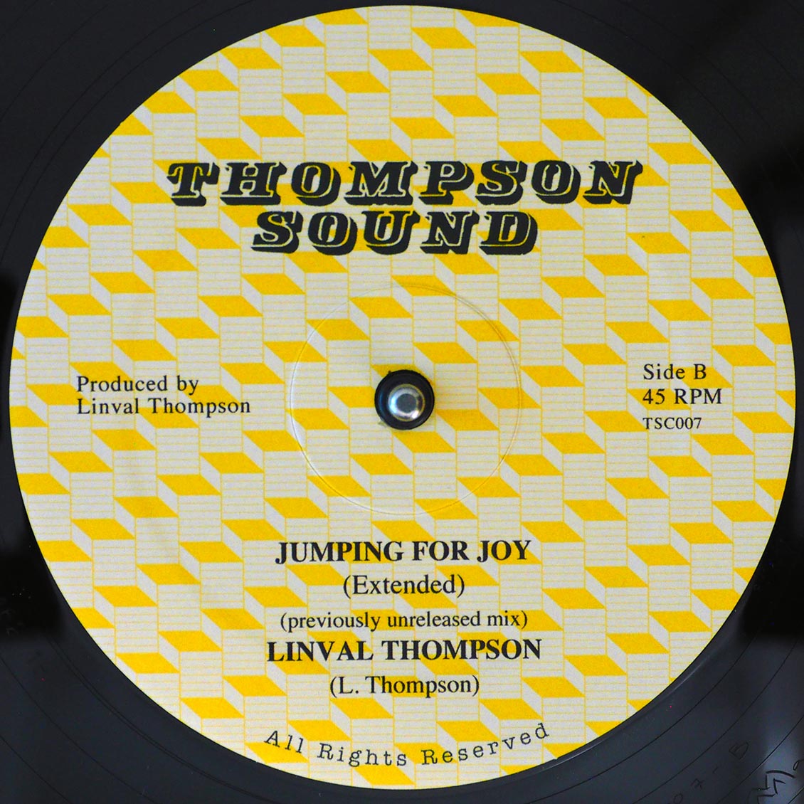 Freddie McKay / Linval Thompson - Lonely Man / Jumping For Joy, 12" Vinyl, Thompson Sound