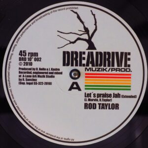 Rod Taylor / Culture Freeman - Let's Praise Jah Jah / Negus Special / 10" Vinyl, Dreadrive