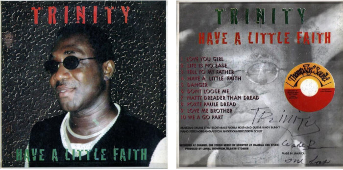 trinity dancehall signed vinyl