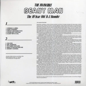 Beany Man - The Invincible Beany Man (10 year old DJ wonder)