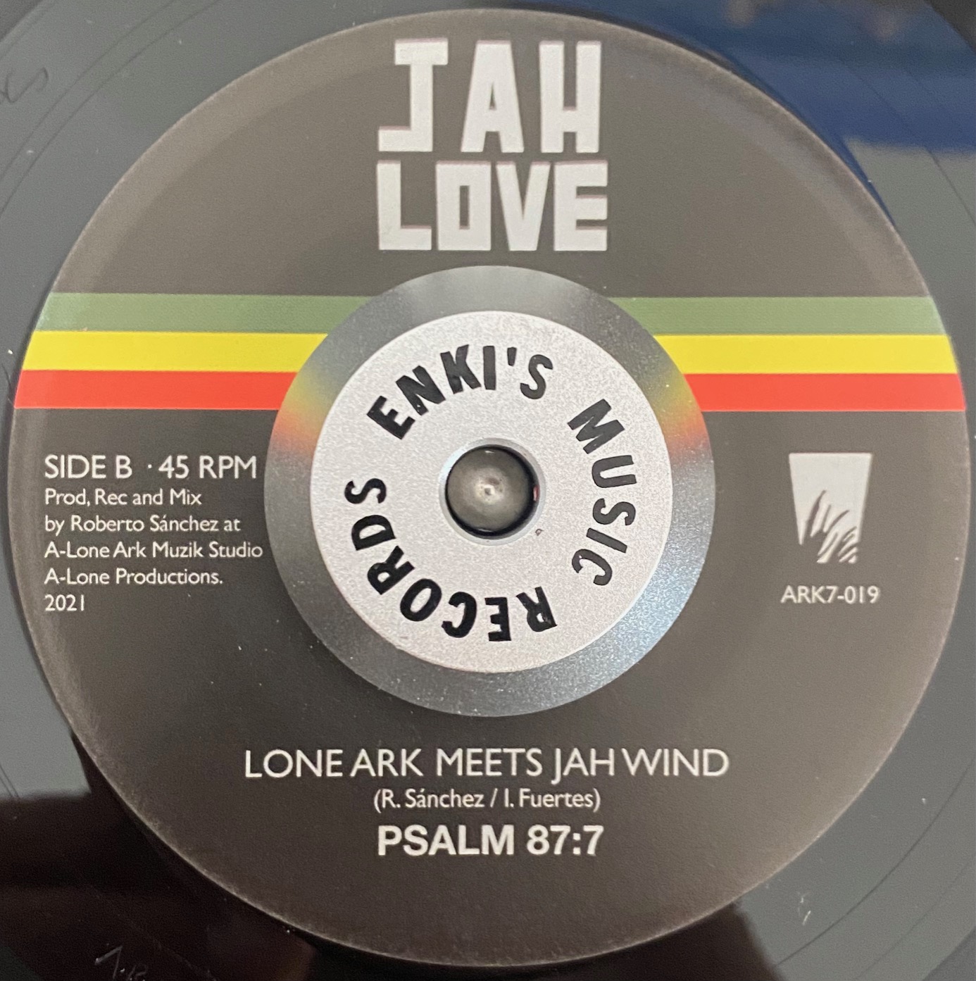 Jah Wind Meets Lone Ark - Psalm 150 / Psalm 87:7 - immagine 2