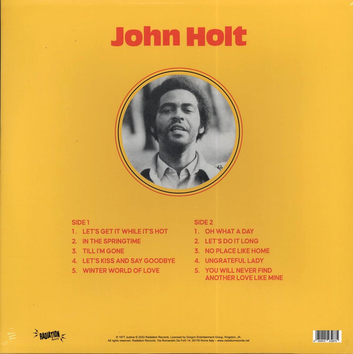 John Holt – For The Love Of You 通販