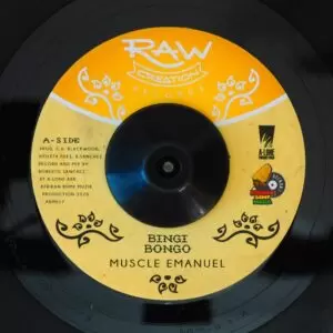 Muscle Emanuel - Bingi Bongo / 7" vinyl, Raw / African Bump, Limited Edition
