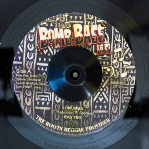 Ras Teo - Lumumba / 7" vinyl, Bomb Bass Hi Fi