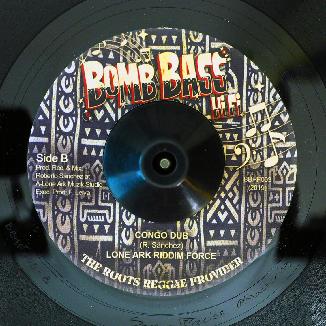 Ras Teo - Lumumba / 7" vinyl, Bomb Bass Hi Fi