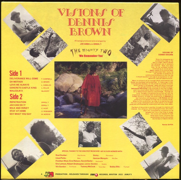 Dennis Brown - Visions Of Dennis Brown