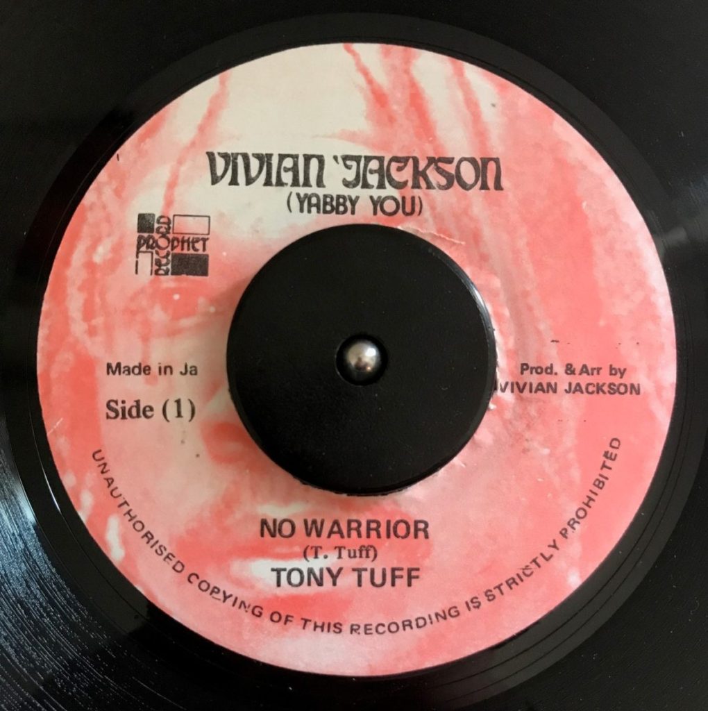 Tony Tuff - No Warrior / Version