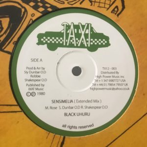 Black Uhuru - Sensimelia (Extended Mix) / Sly & Robbie,