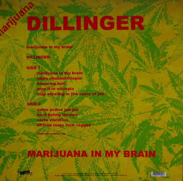 Dillinger – Marijuana In My Brain