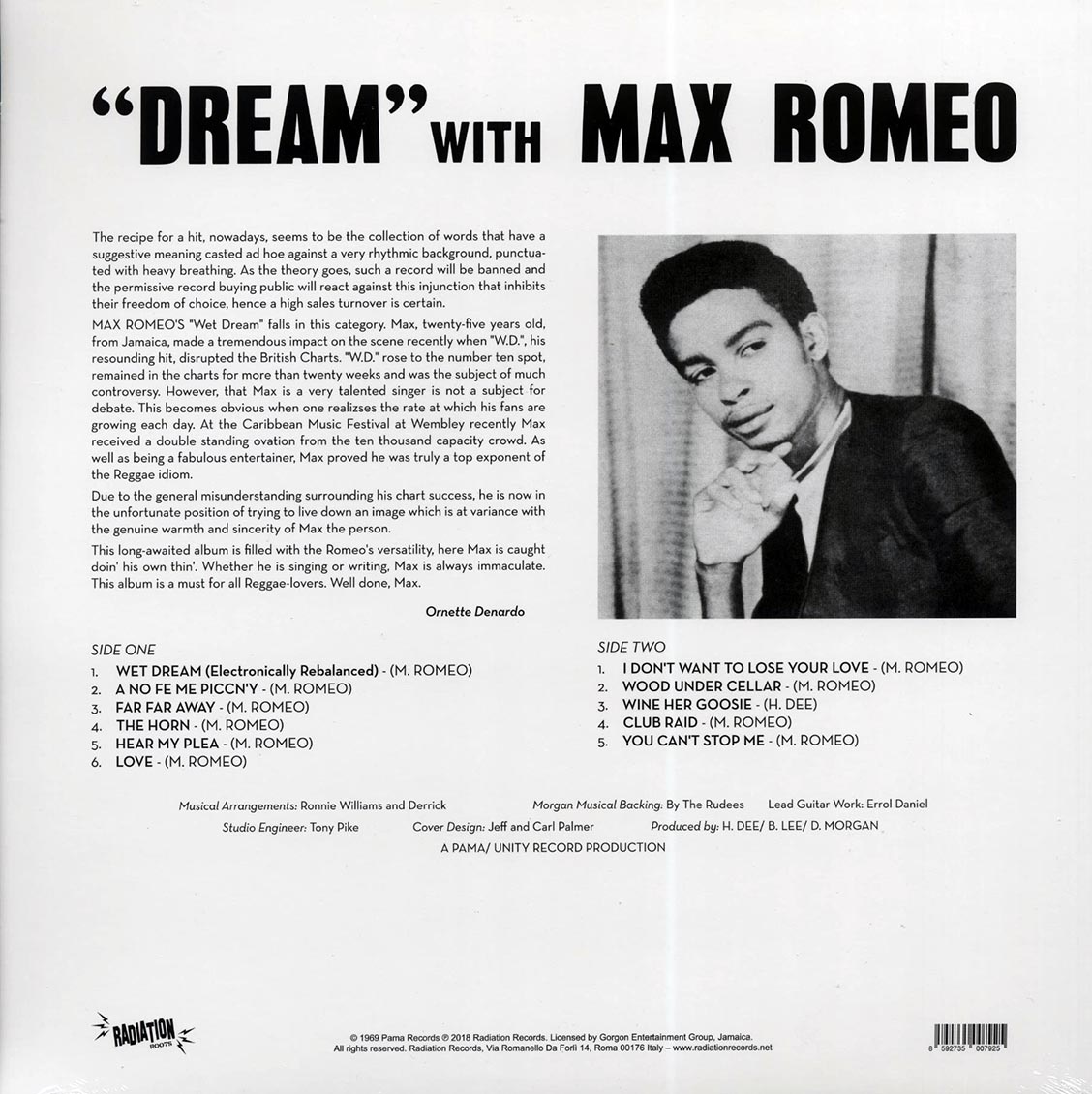 Max Romeo - A Dream