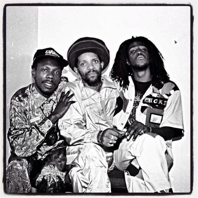 Anthony Johnson, Jah Shaka & Yami Bolo. Brixton Academy, London 1994.

Photograph © Lindsay Oliver Donald via Jah Shaka Official on Facebook