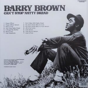 Barry Brown - Can't Stop Natty Dread