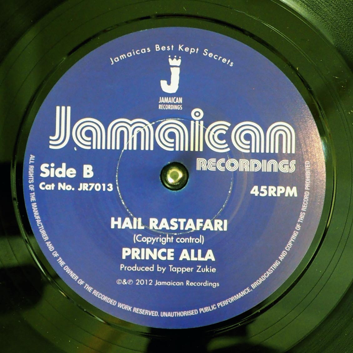 Prince Alla - Royal Throne Room / Hail Rastafari