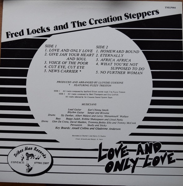 Fred Locks & Creation Steppas - Love & only Love