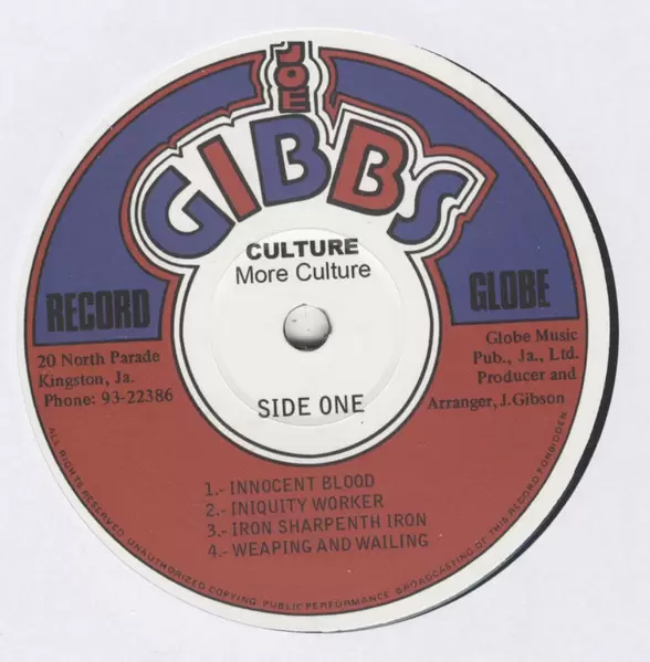 Culture - More Culture