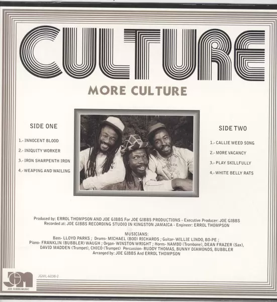 Culture - More Culture