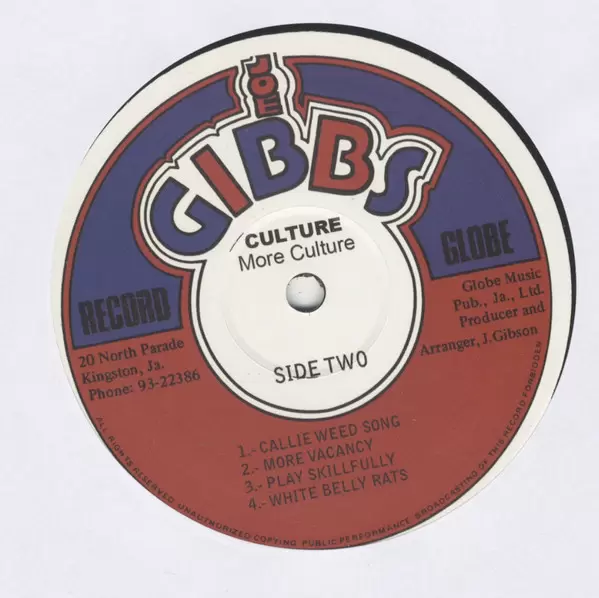 Culture - More Culture
