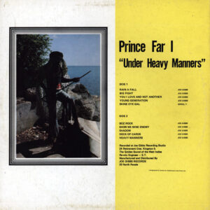 Prince Far I - Under Heavy Manners