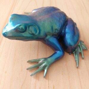 Frog Statue in Epoxy Resin