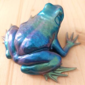 Frog Statue in Epoxy Resin