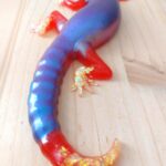 Gecko Lizard Statue in Epoxy Resin