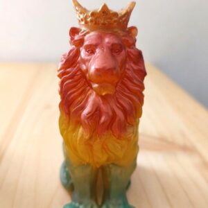 Lion Resin Statue