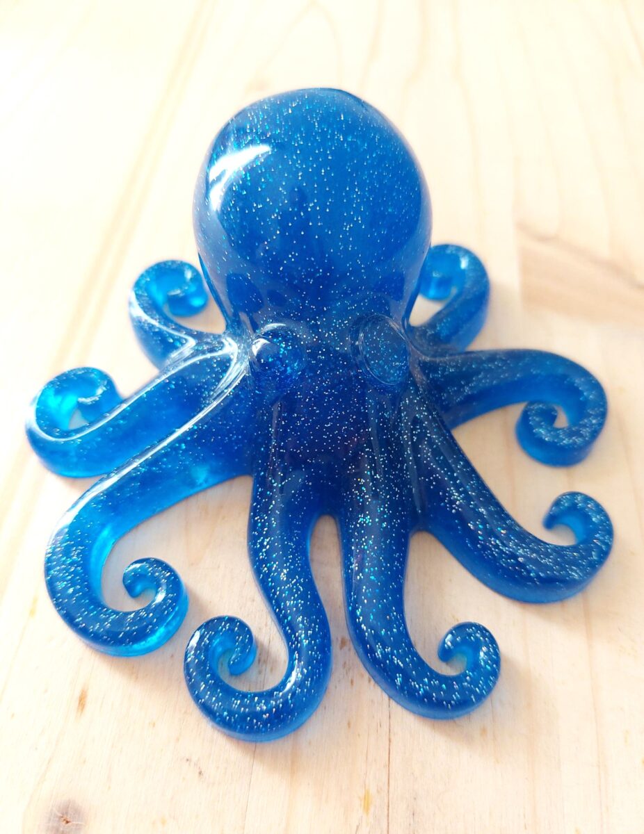 Octopus Resin Statue