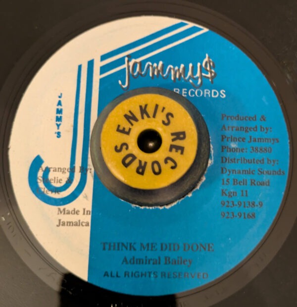 Admiral Bailey - Think Me Did Done