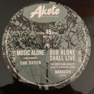 Earl Sixteen - Music Alone / Manasseh - Dub Alone Shall Live