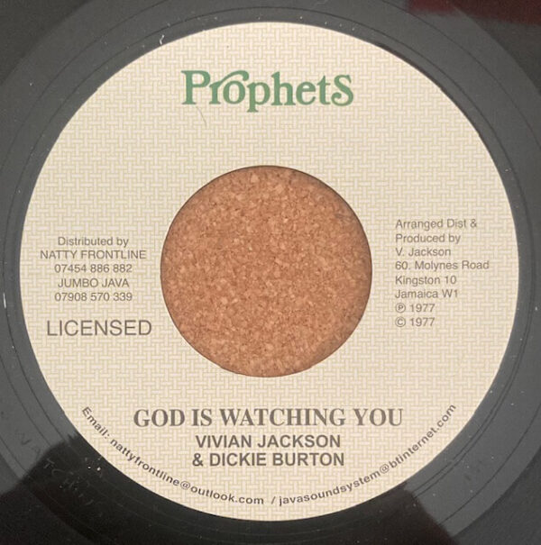 Yabby You & Dickie Burton - God Is Watching You