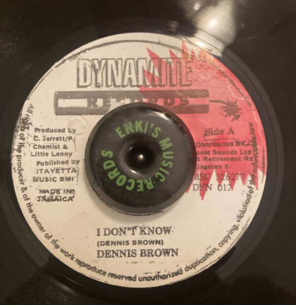 Dennis Brown - I dont know