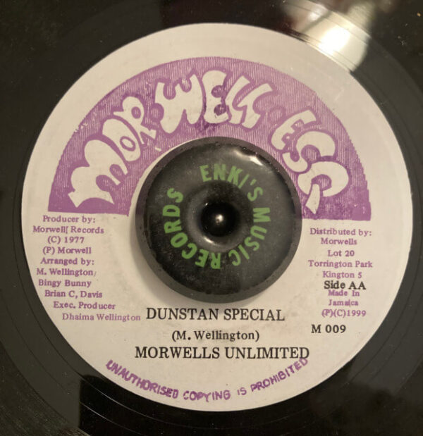 Delroy Wilson – Give Me Your Love / Morwells Unlimited - Dunstan Special - Image 2