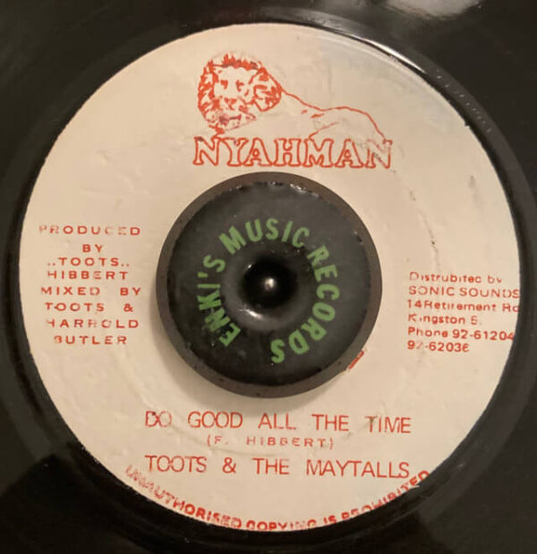 Toots & The Maytals – Do Good All The Time