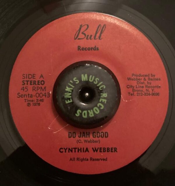 Cynthia Webber – Do Jah Good Bullwackie’s All Stars (1)