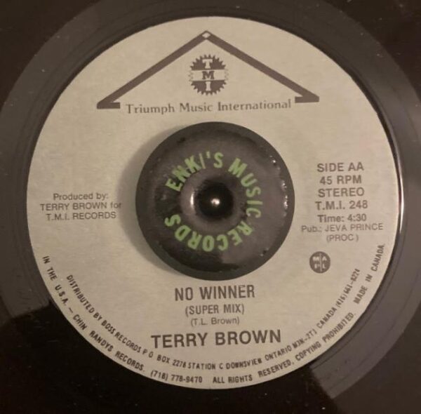 Terry Brown – No Winner