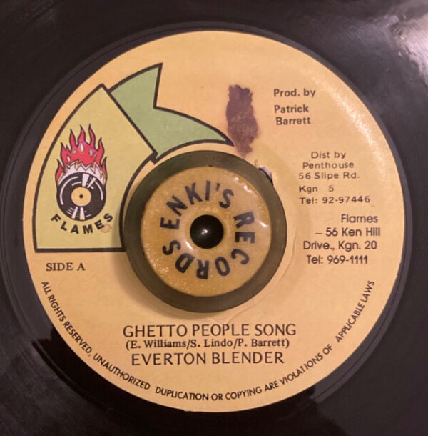 Everton Blender – Ghetto People Song