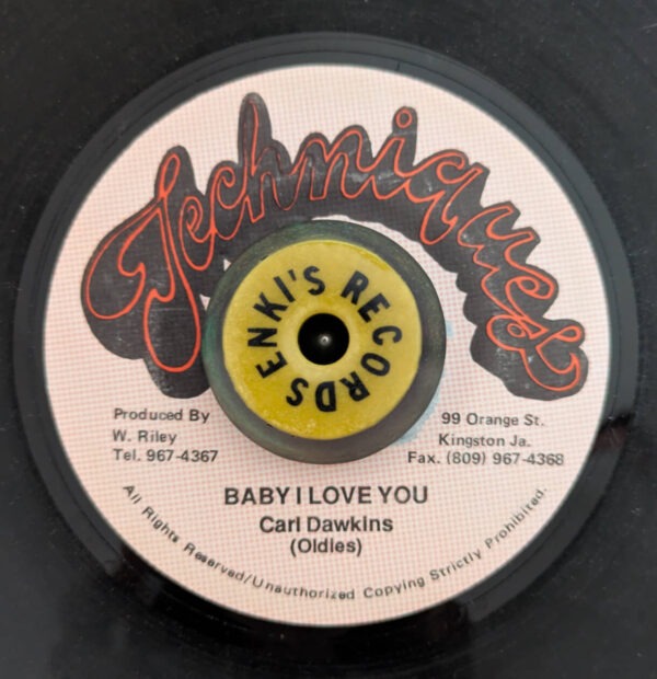 Carl Dawkins - Baby I love you A