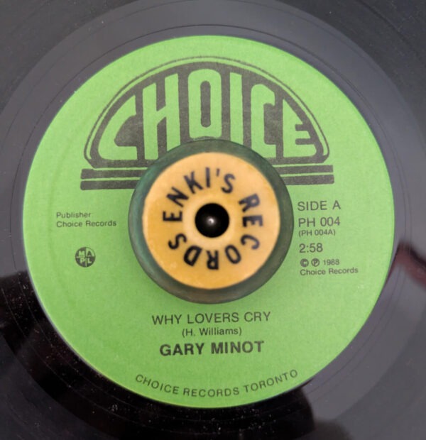 Gary Minott – Why Lovers Cry