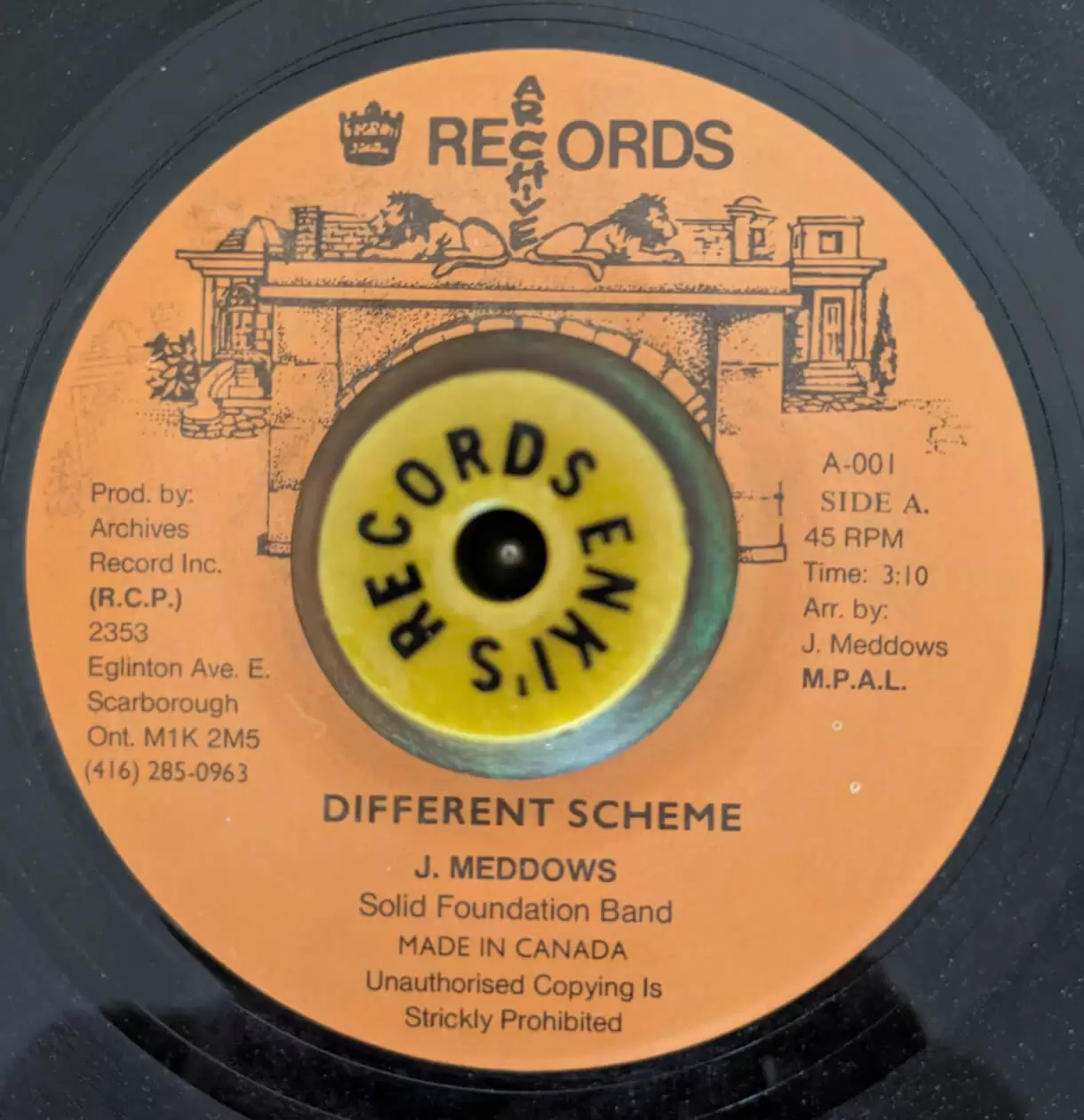 J Meddows Different Scheme