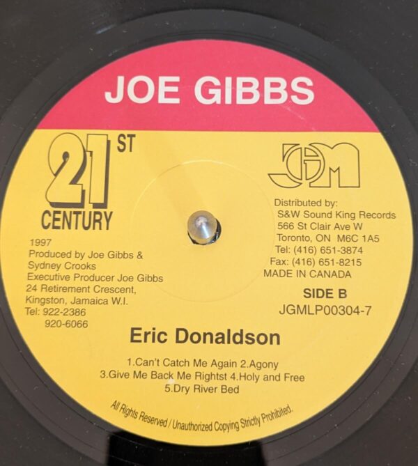 Eric Donaldson – Peace & Love
