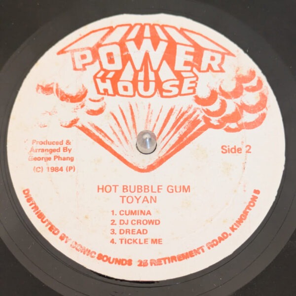 Toyan Hot Bubble Gum Vinyl
