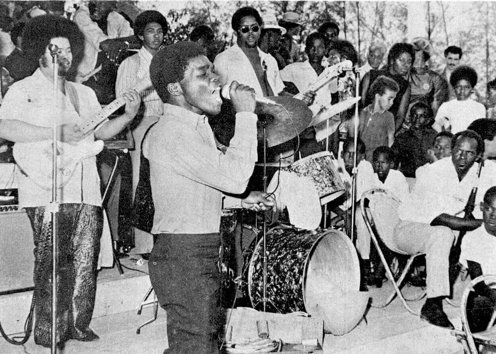 eric donaldson performing at Jamaica’s Festival Song Competition