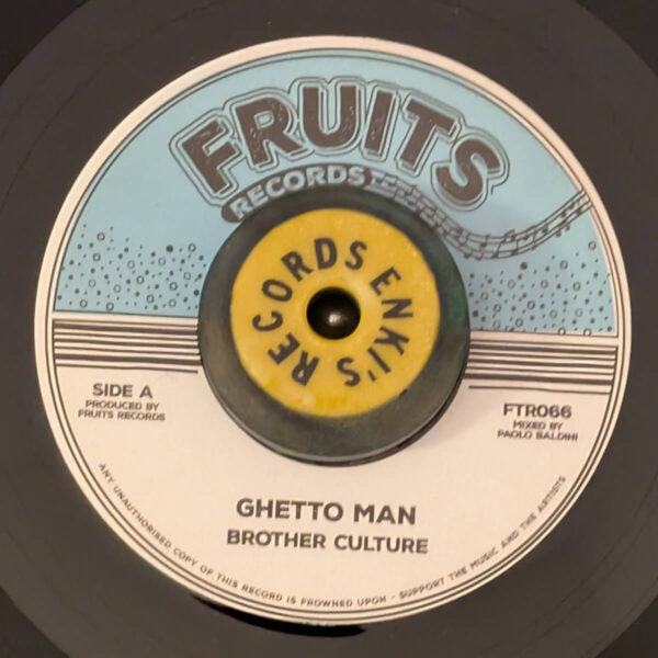 Brother Culture - Ghetto Man A