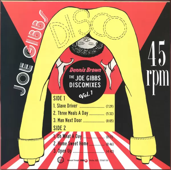 レゲエ Hypocrite Corner Dennis Brown Tony G Dennis Brown - Joe Gibbs Discomixes Vol. 1 | LP Reggae Shop