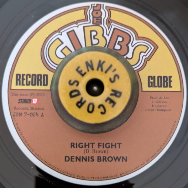 Dennis Brown - Right Fight